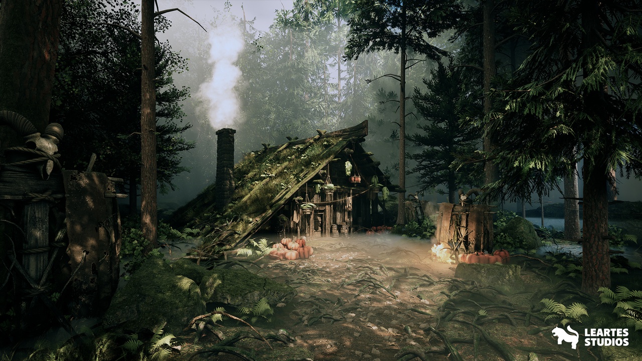 Media 1 for listing Sorcerer's Hut Environment ( Wizard Hut Fantasy Sorcerer Hutting Witch Witch )