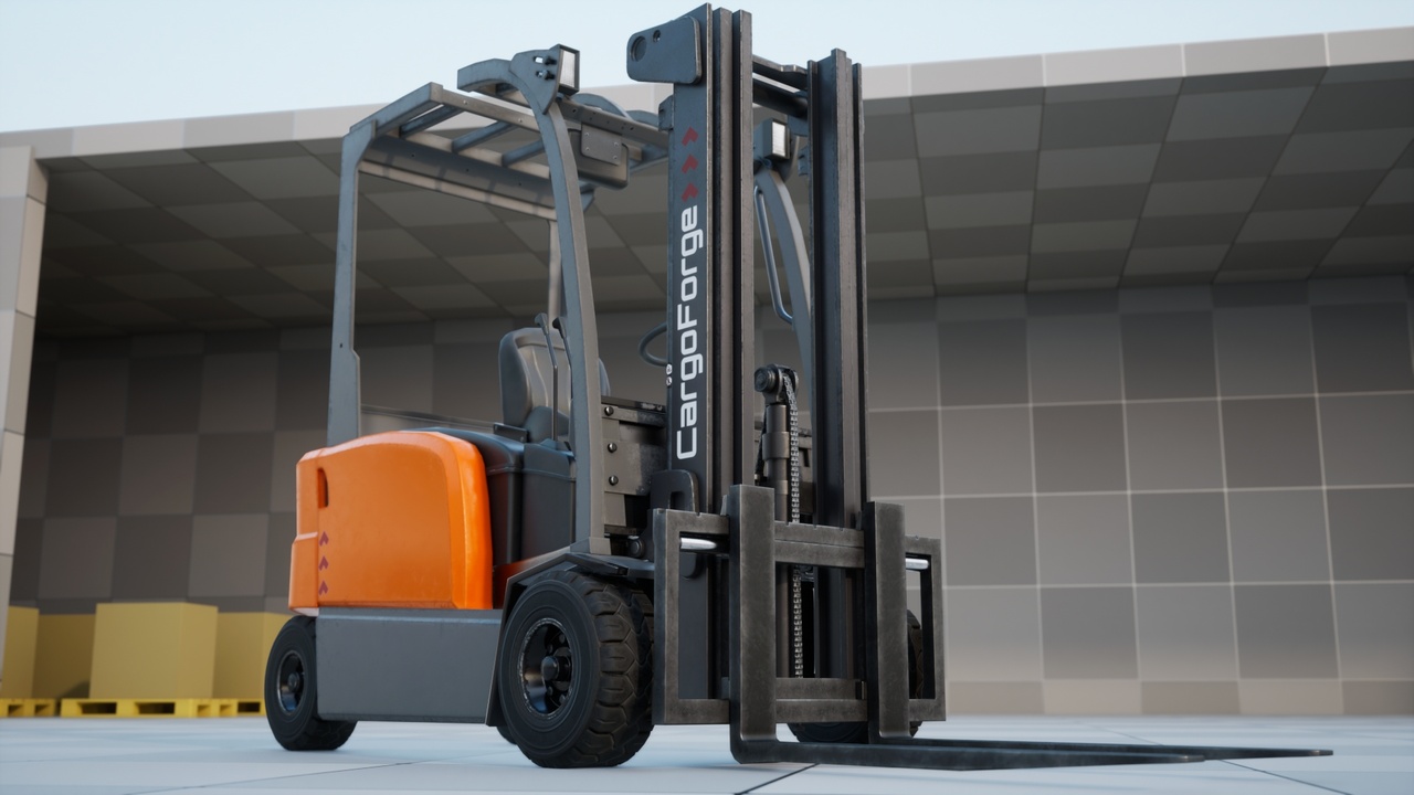 File multimediali per l'articolo Forklift Drivable: 1