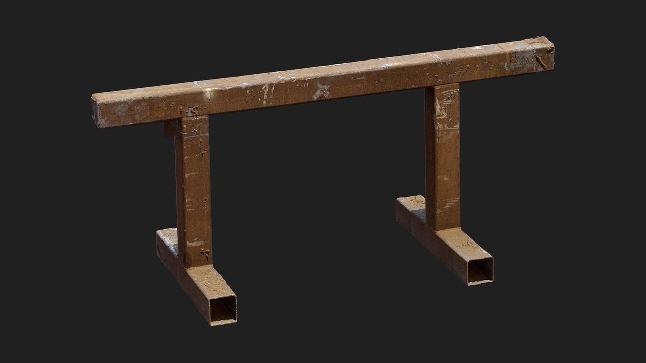 Rustem Stand Rusty Metal Stand | Fab