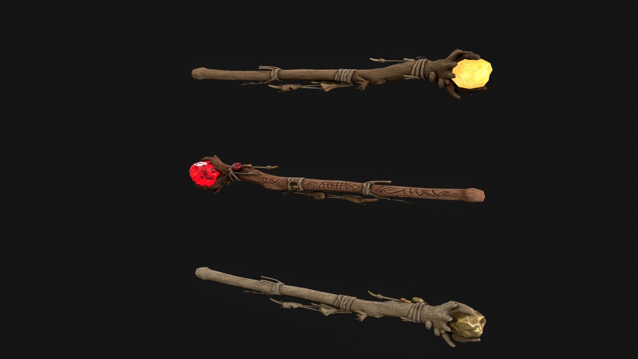 Media 1 for listing Orc Shaman Staff