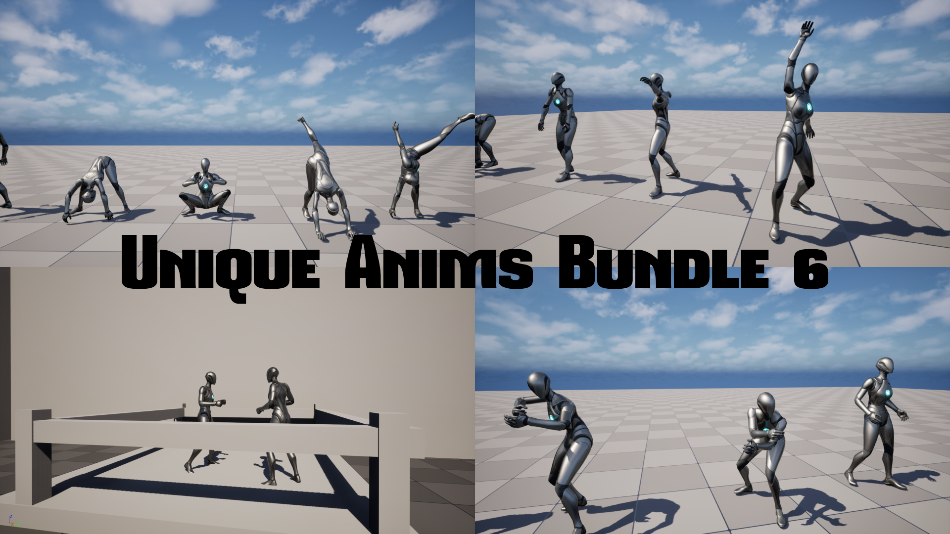 Unique Anims Bundle 6 | Fab