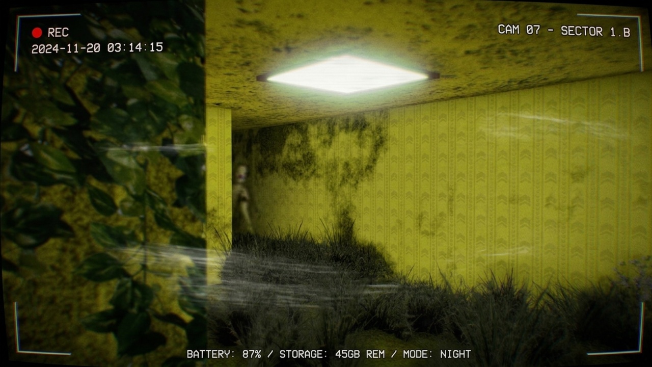Media 1 for listing Backrooms Room With Plants (Overgrown)