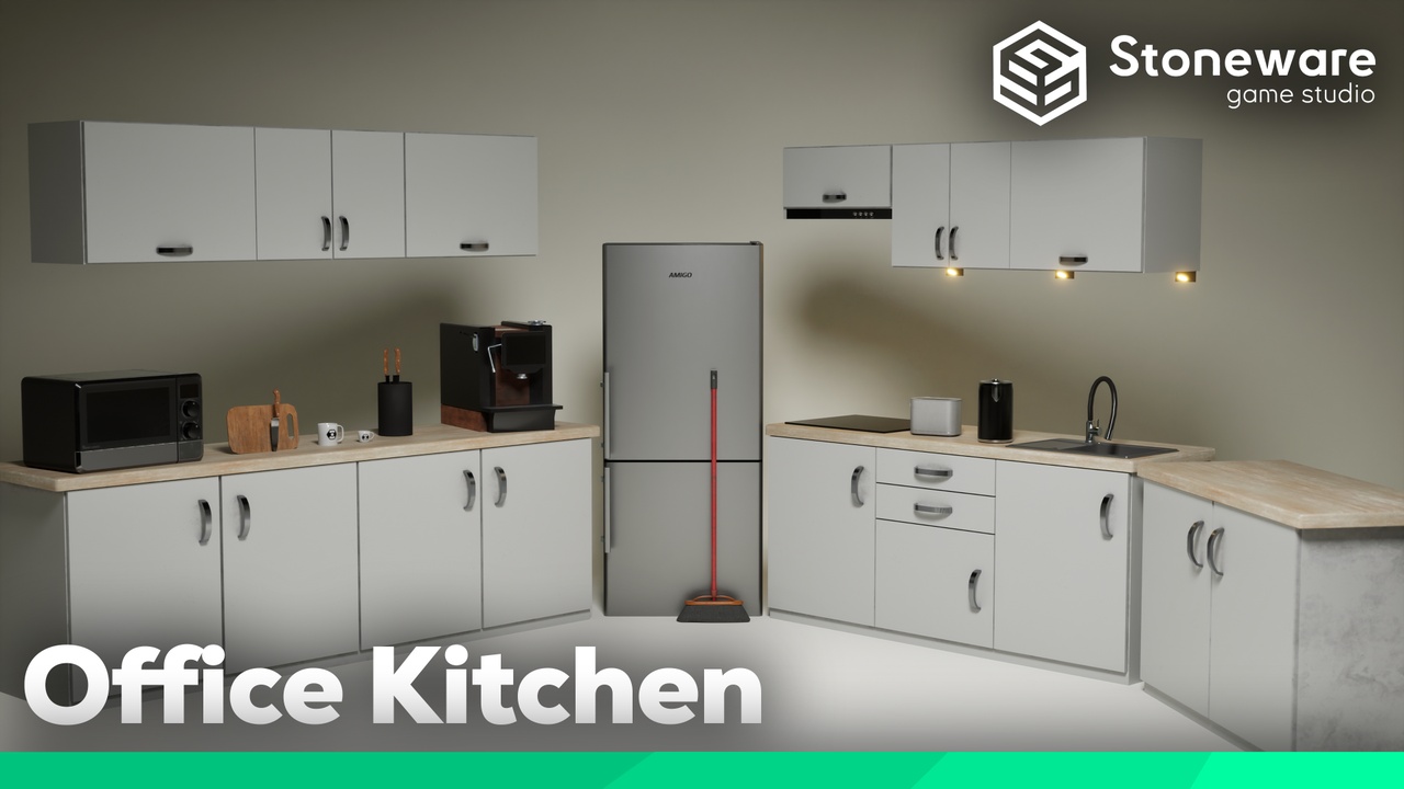 Media 1 for listing Office Kitchen Props Pack