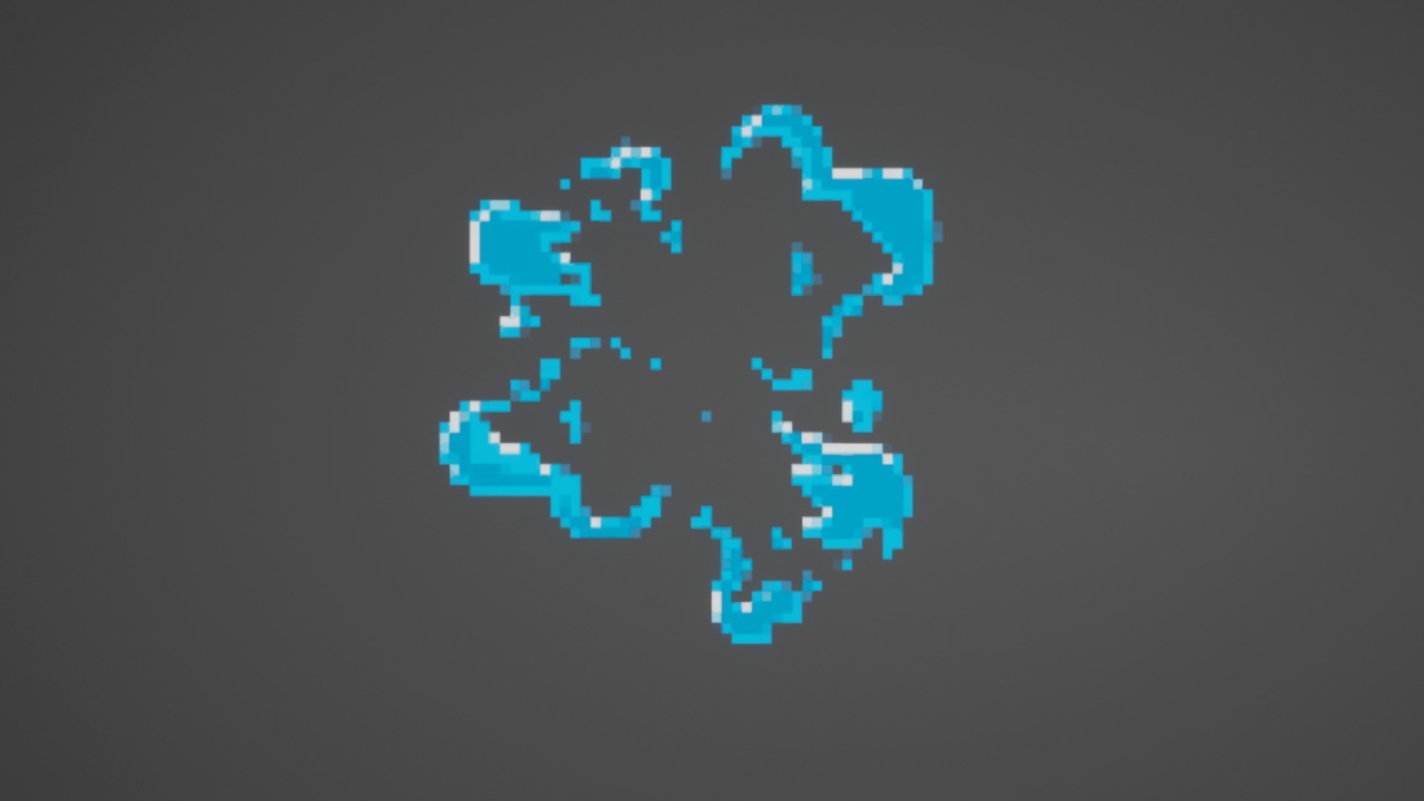 Media 1 for listing Pixel Fluid Pack - Big 2D Pixel Animated Fluid FX Pack