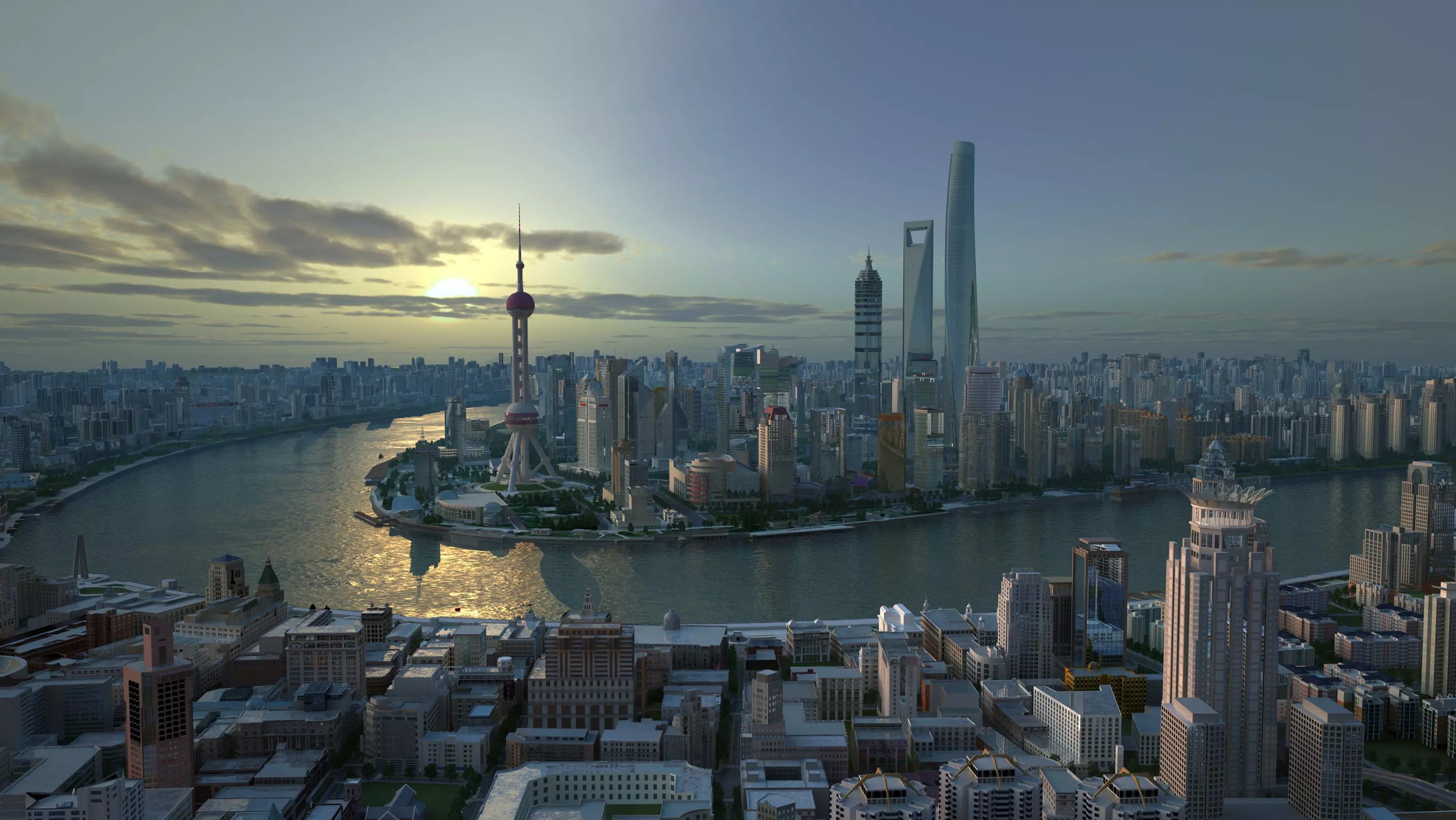 Media 1 for listing Shanghai City China 3D model