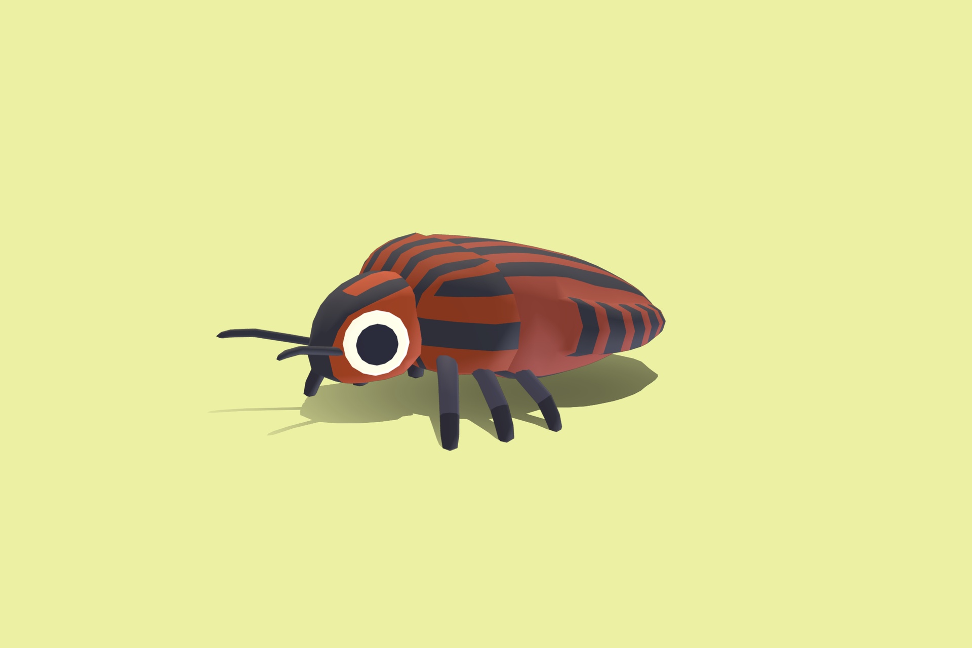 Media 1 for listing Striped Shieldbug - Quirky Series