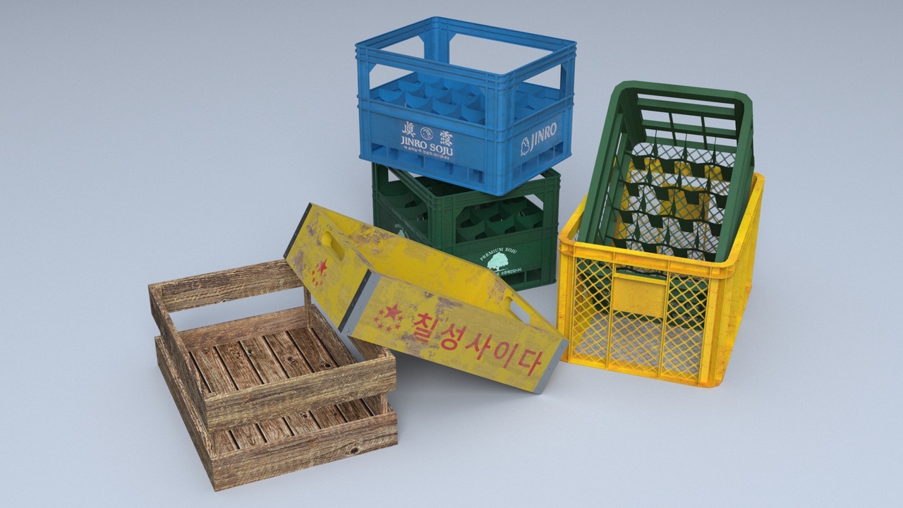Media 1 for listing Korean Crates