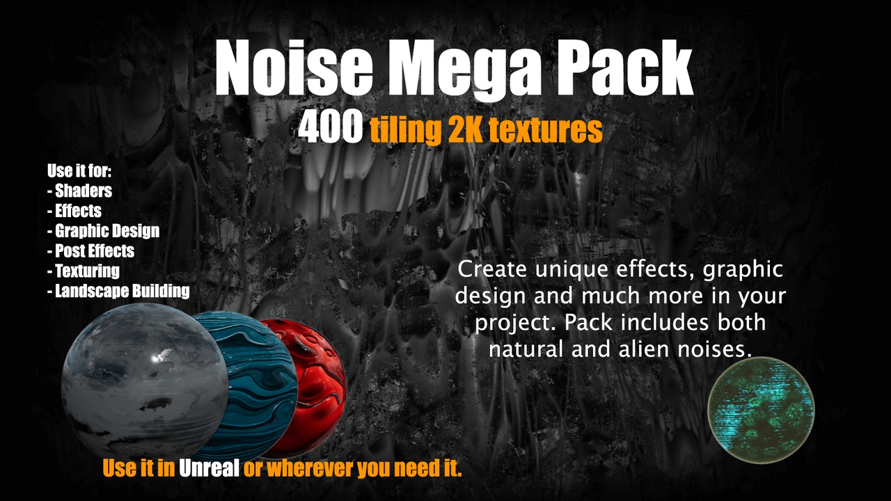 商品 400 Noise Texture Mega Pack 的媒体 1