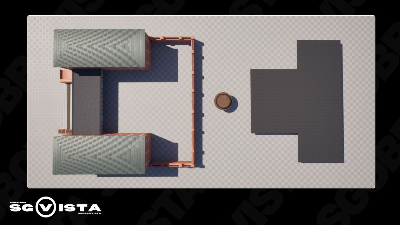 Media 1 for listing European School Building | incl. PBR Materials