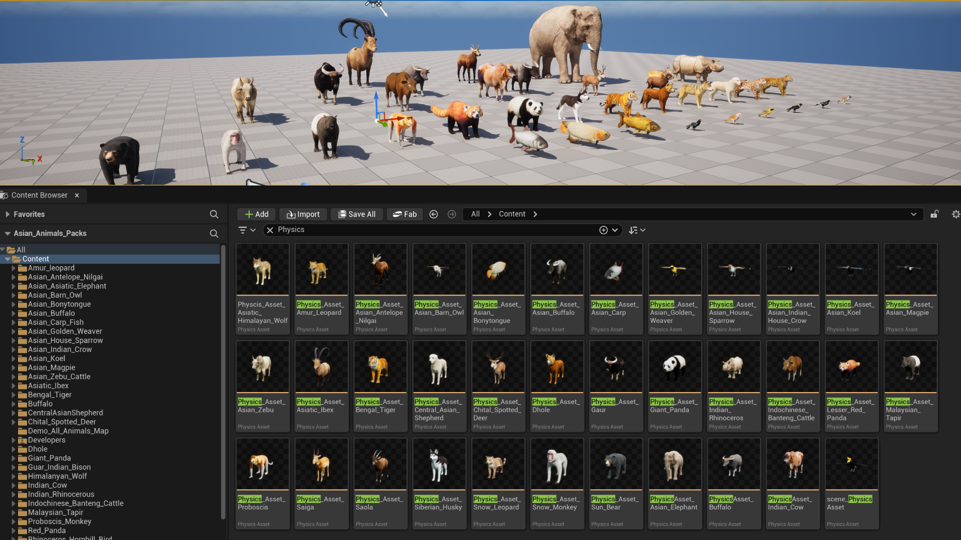Asian Animals Pack Bundle | Fab