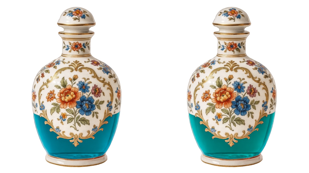 4K Ornate UI Icons — 14 Ceramic Potion Bottles (4096px Transparent PNG ...