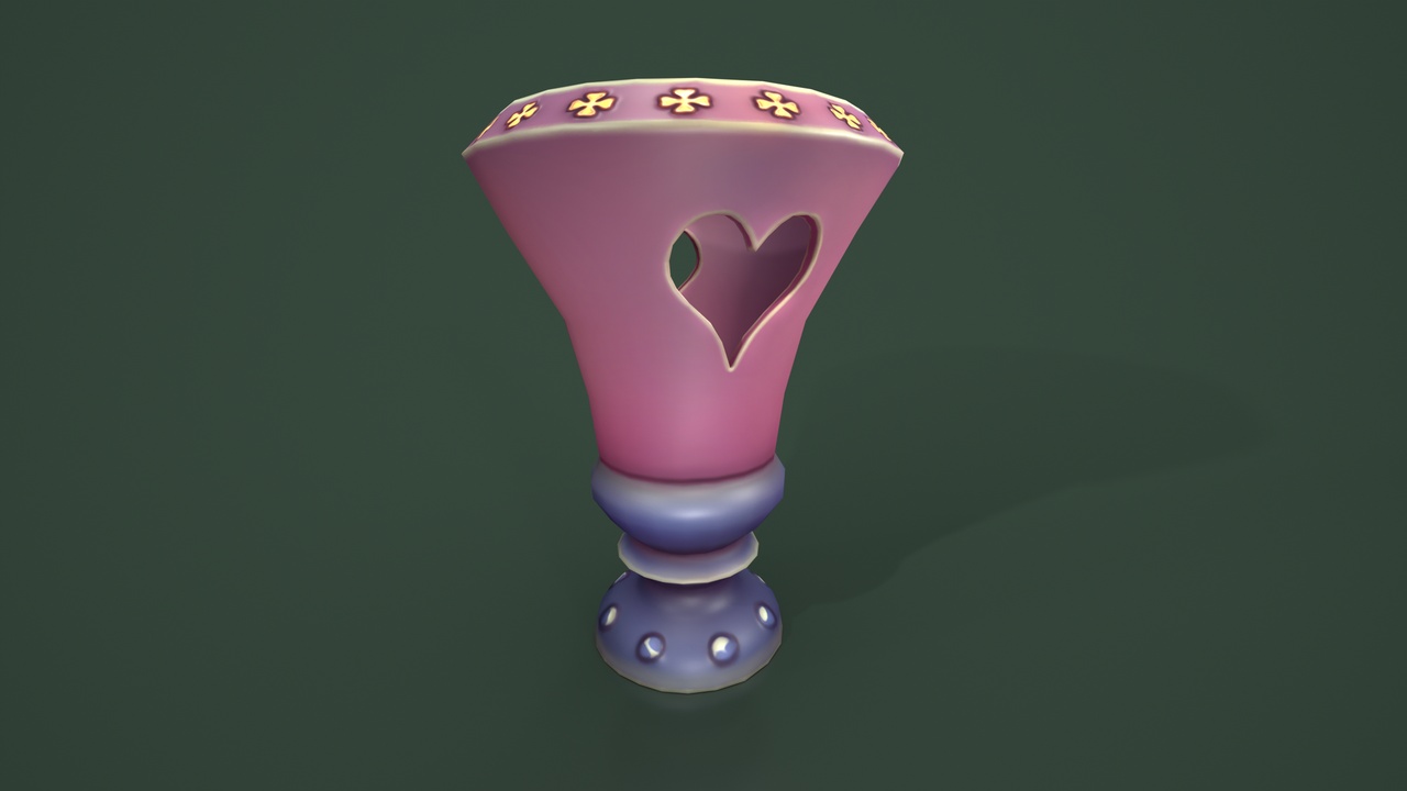 Media 1 for listing Quatrefoil urn