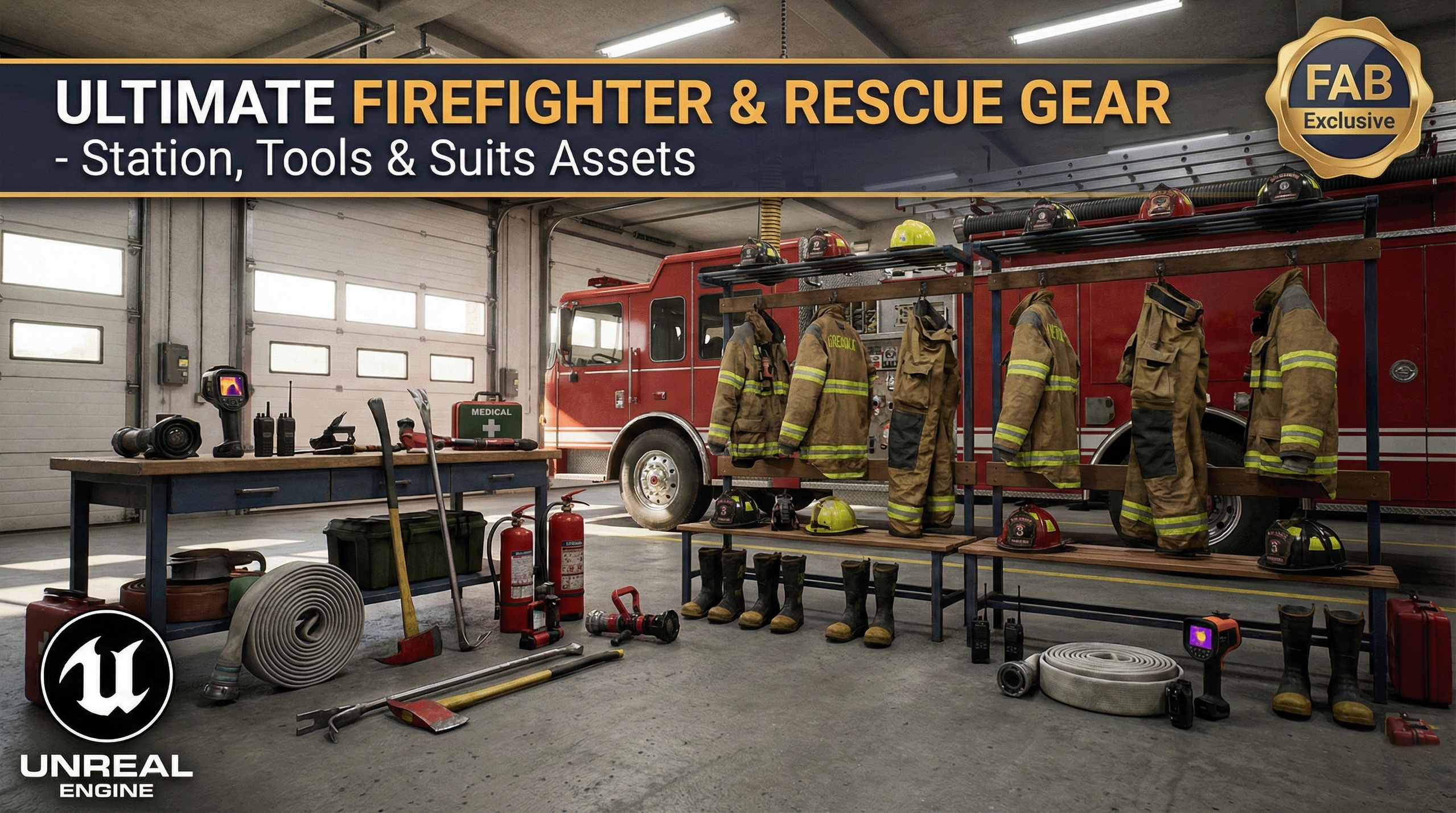 Tools Suits Ultimate Firefighter & Rescue Gear - Station, Tools & Suits | Fab