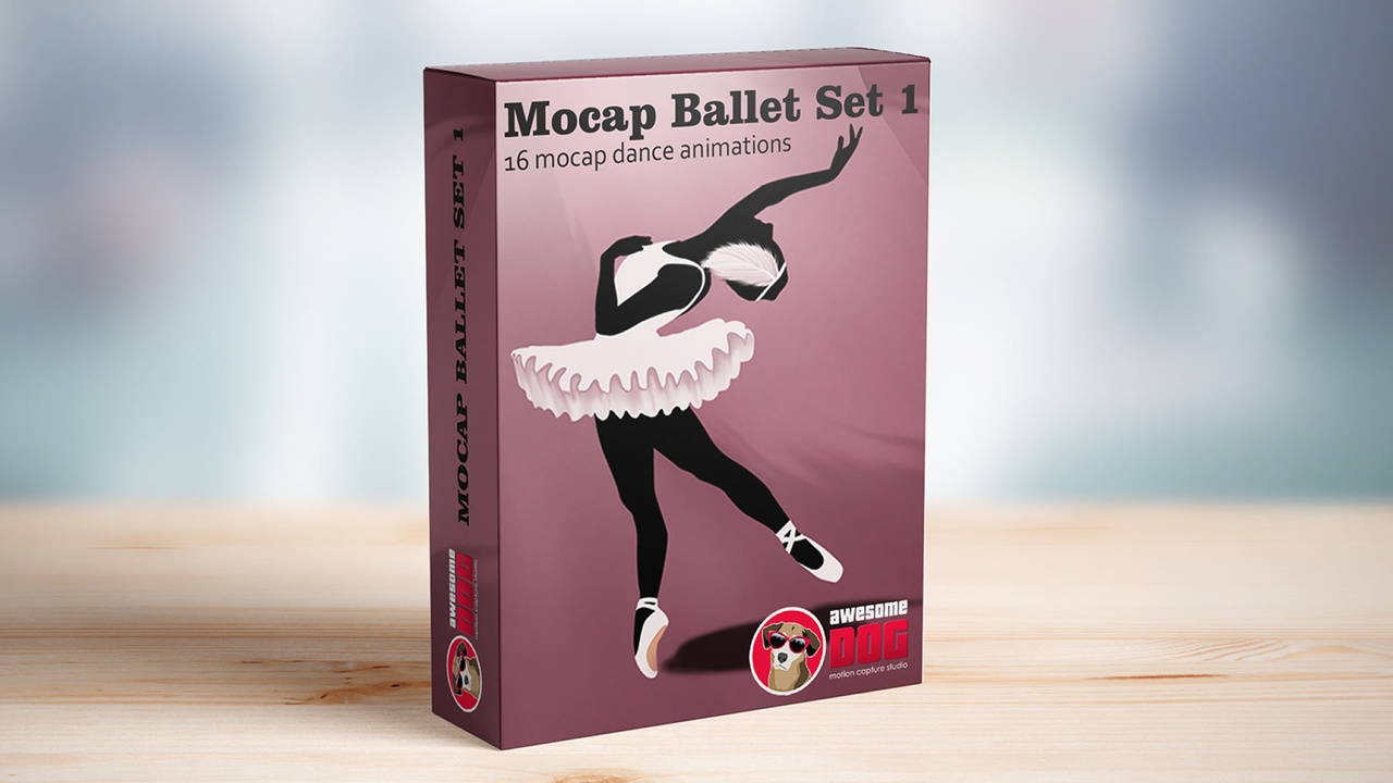 Media 1 for listing MoCap Ballet Dance Set 1