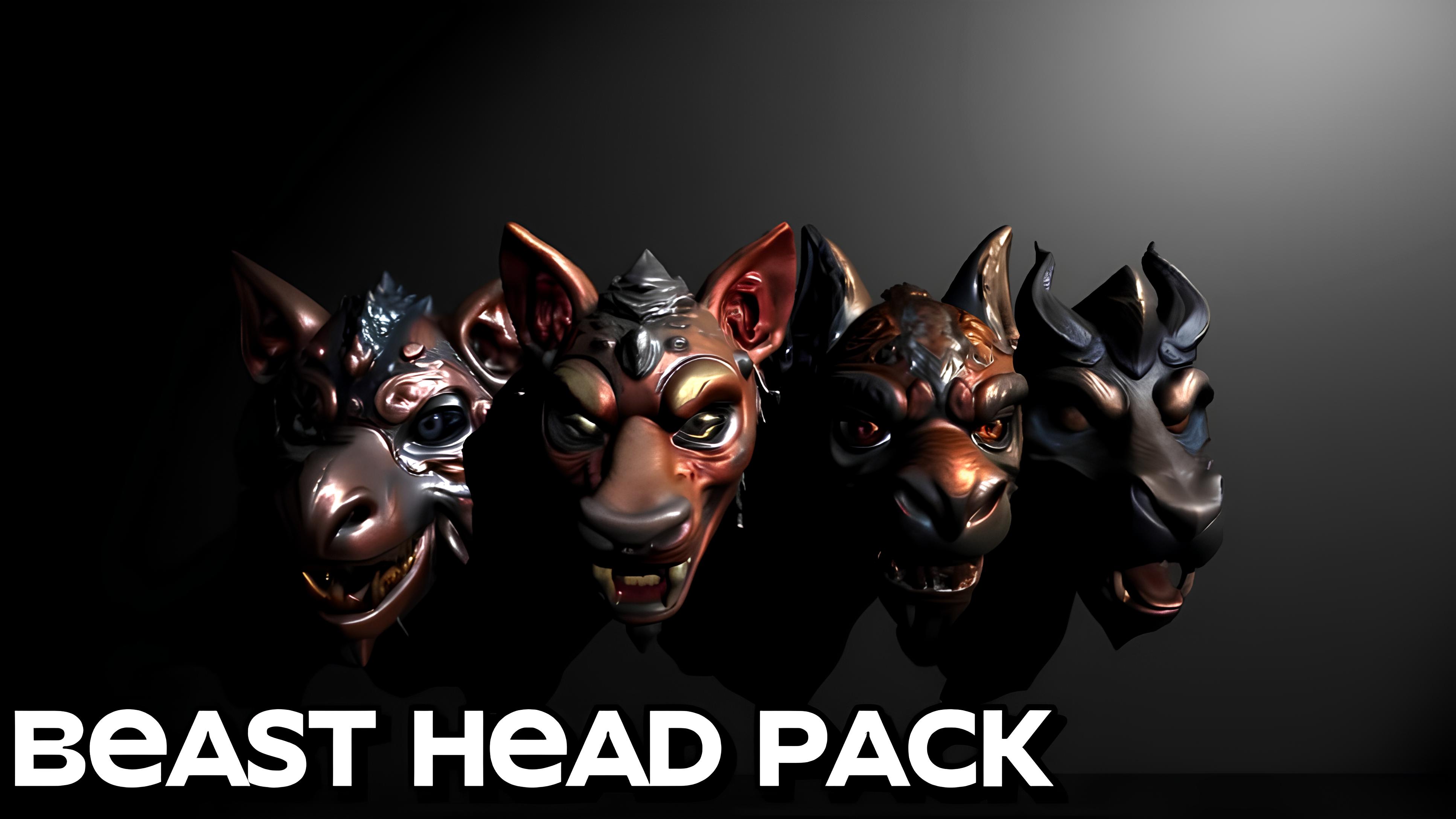 Mask Pack - Fantasy Beast Wall Decor | Fab