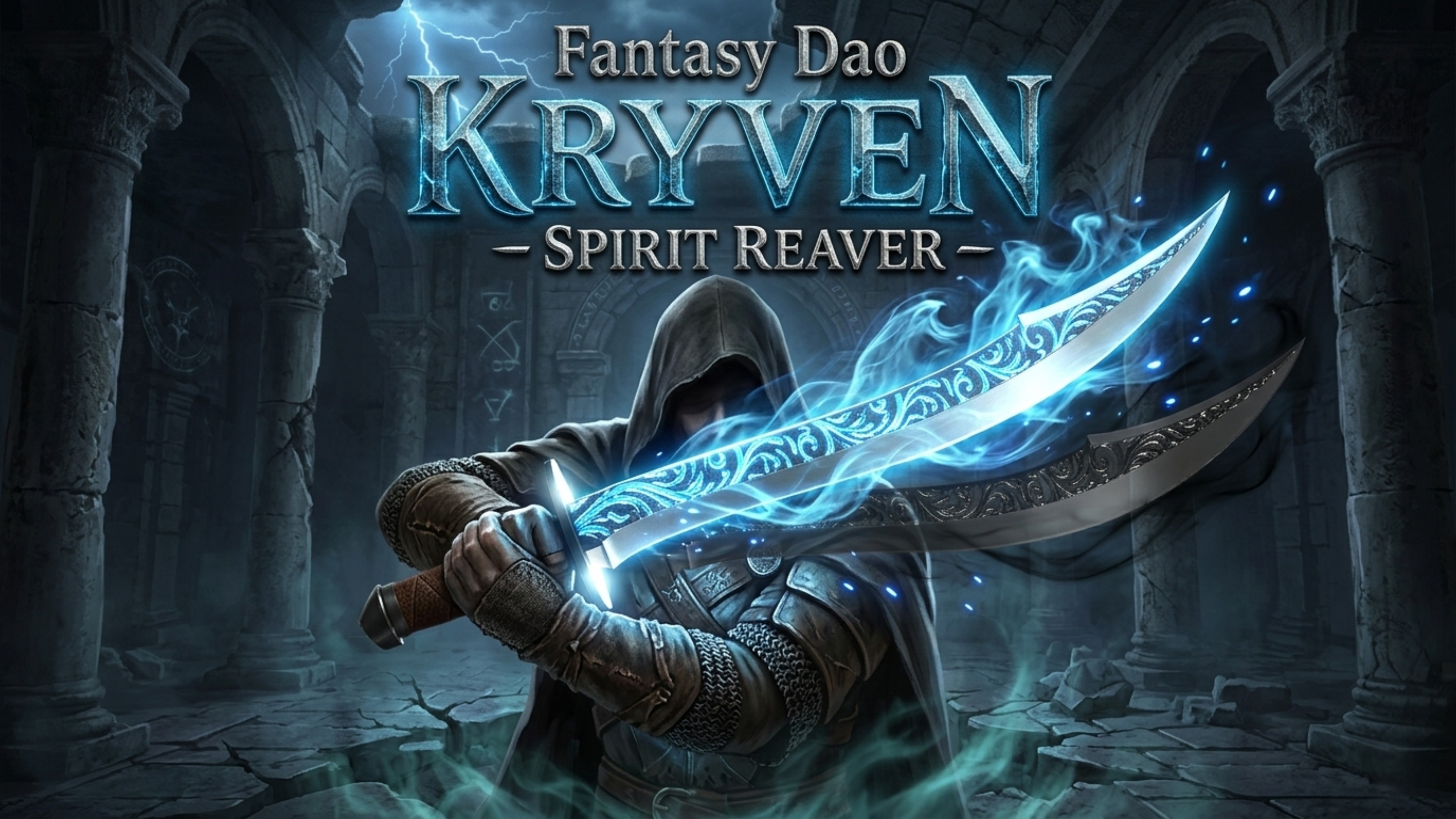 GIFT Fantasy Dao Sword Kryven Blade - PBR Game Ready | Fab