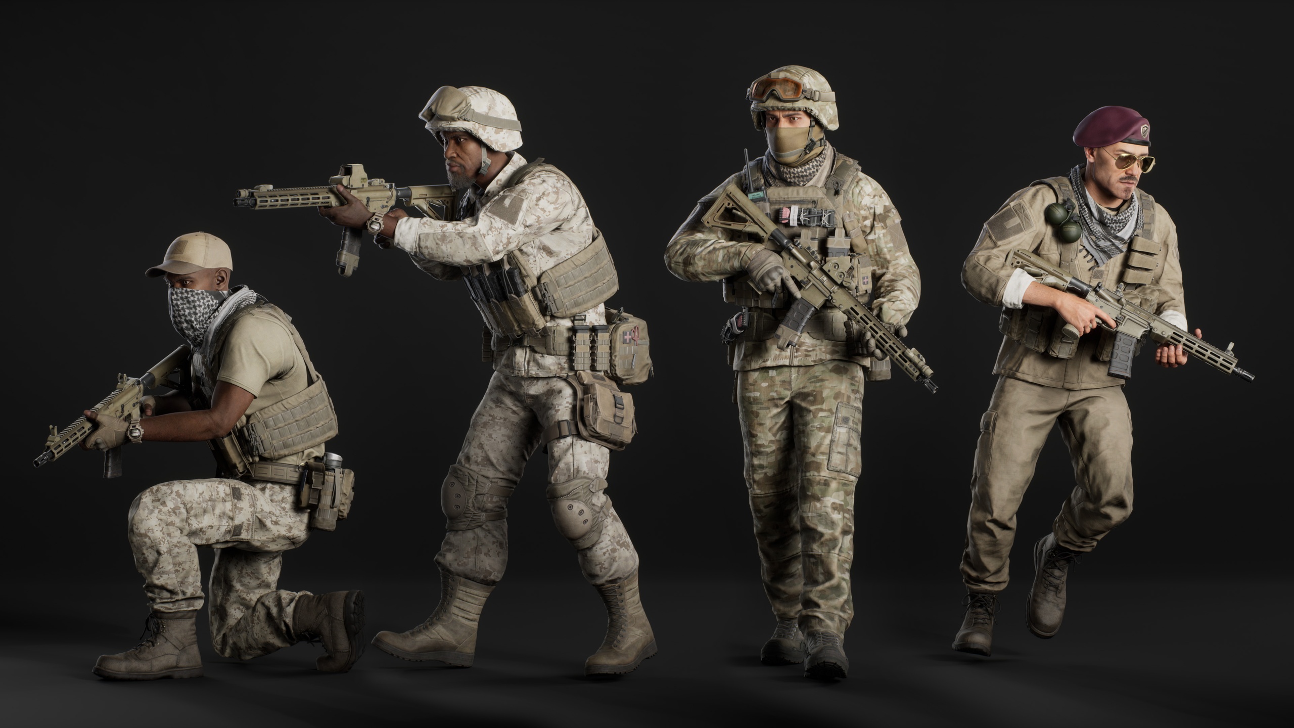 Media 1 for listing Desert Military Characters p.2