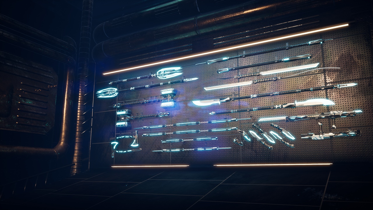 商品 Sci-fi Melee Weapon Pack 的媒体 1