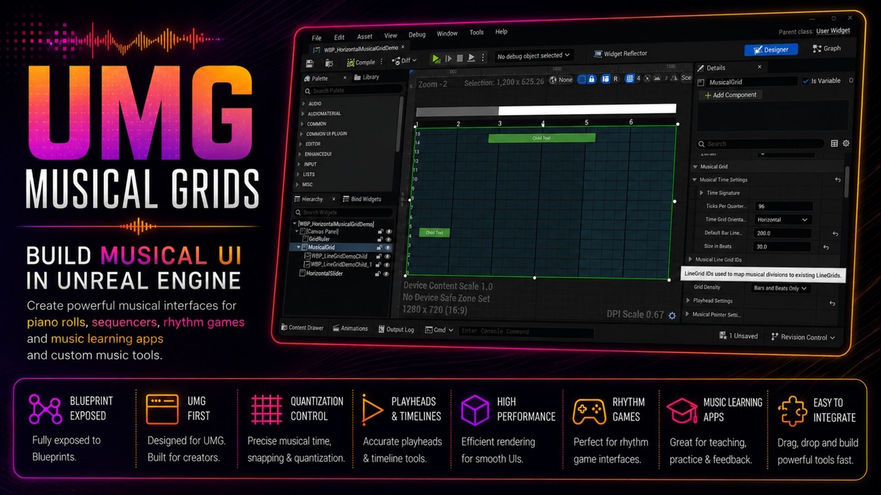 Media 1 for listing UMG Musical Grids
