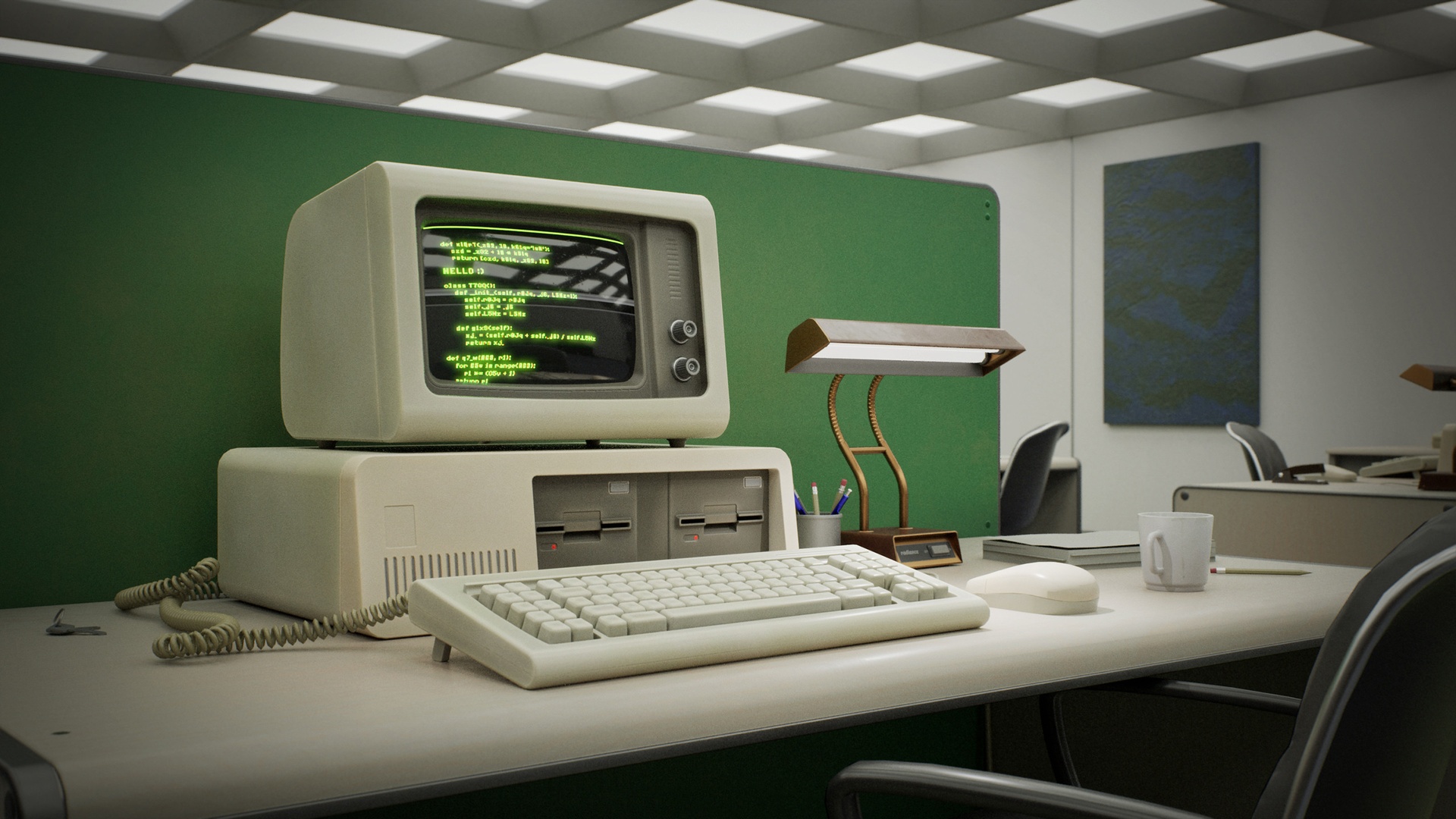 Media 1 for listing 80s Office Building Modular