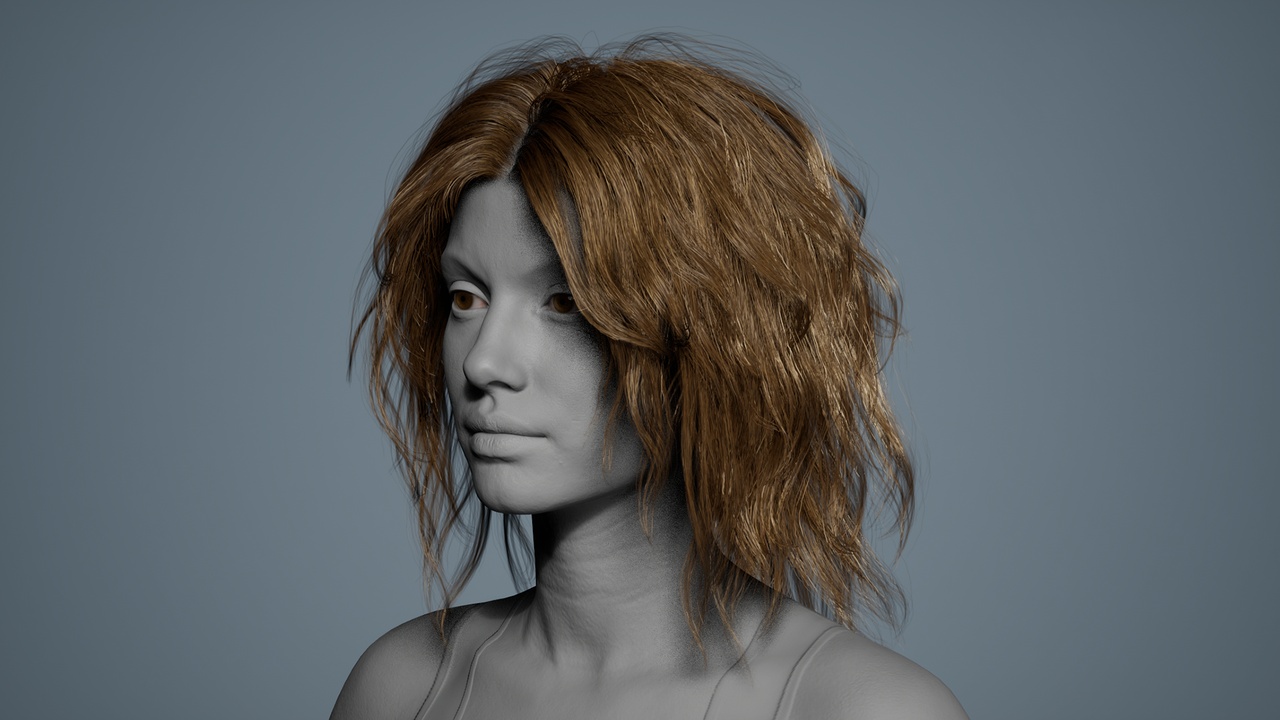 Multimedia 1 dla listy Messy 02 - MetaHuman Hair Groom
