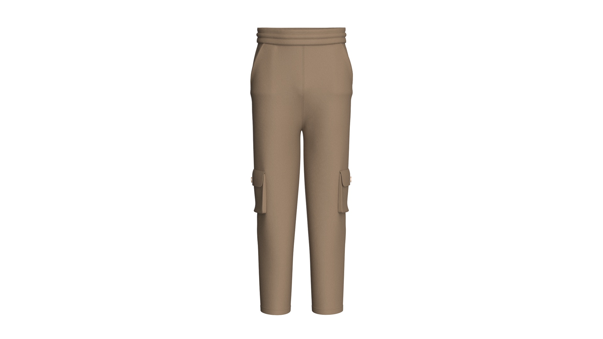 Media 1 for listing Men High - Waisted Pant With Flap Pocket | High Poly