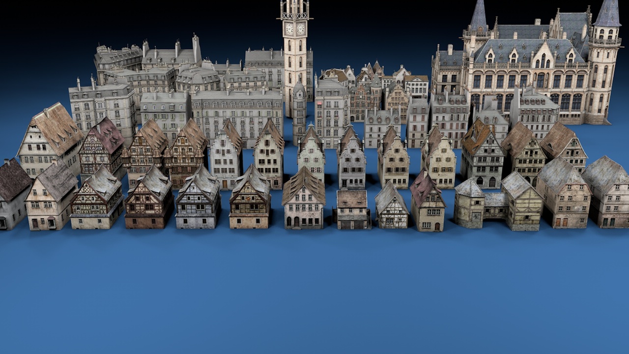 出品Simple European Buildings (50+)のメディア1