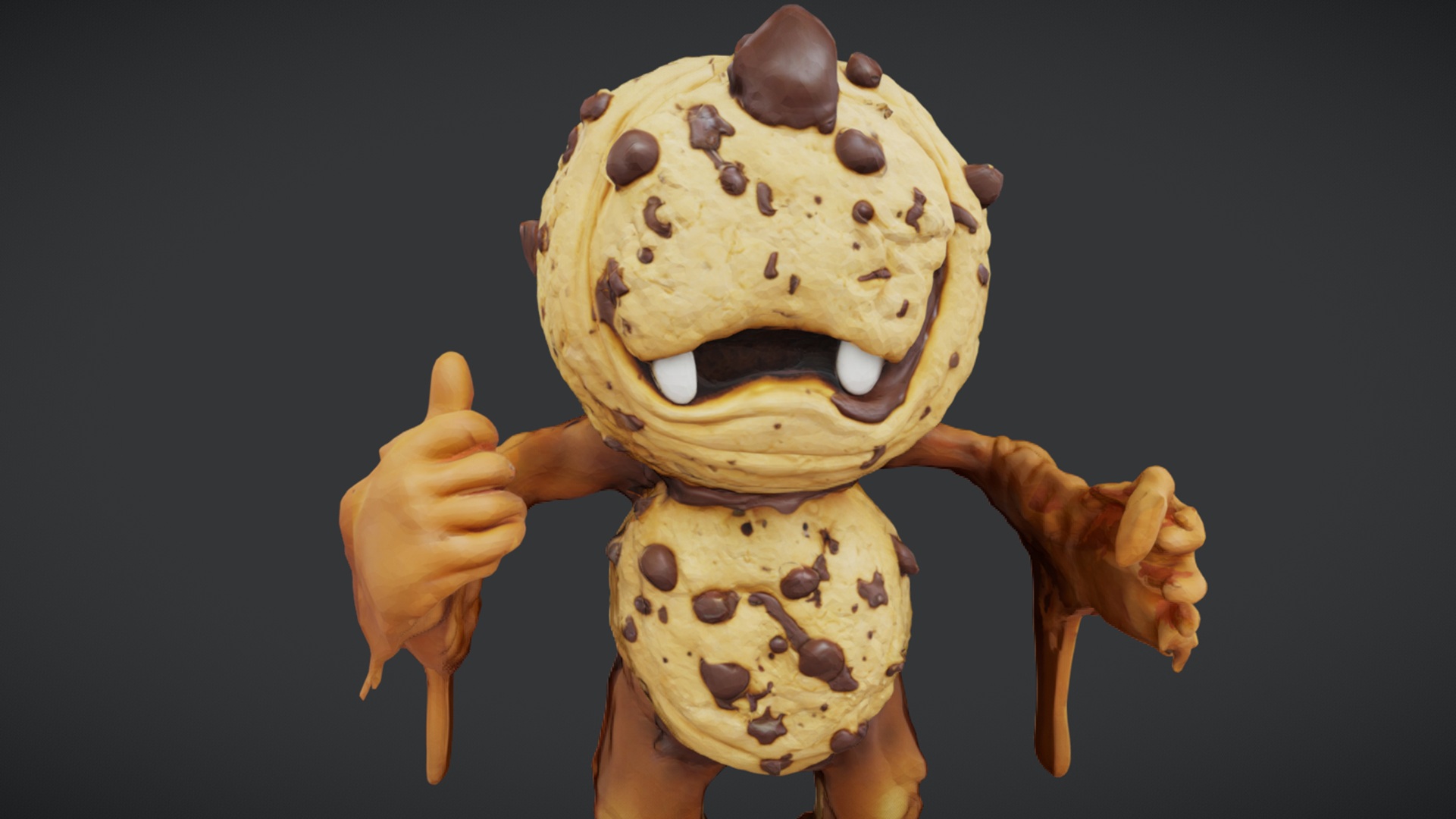 Chocolate Chip Cookie Creature | Fab