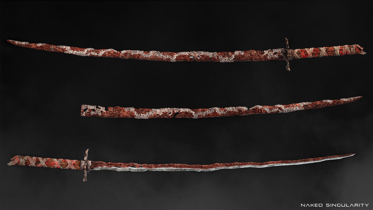 Media 1 for listing Cursed Katana - Japanese Fantasy swords