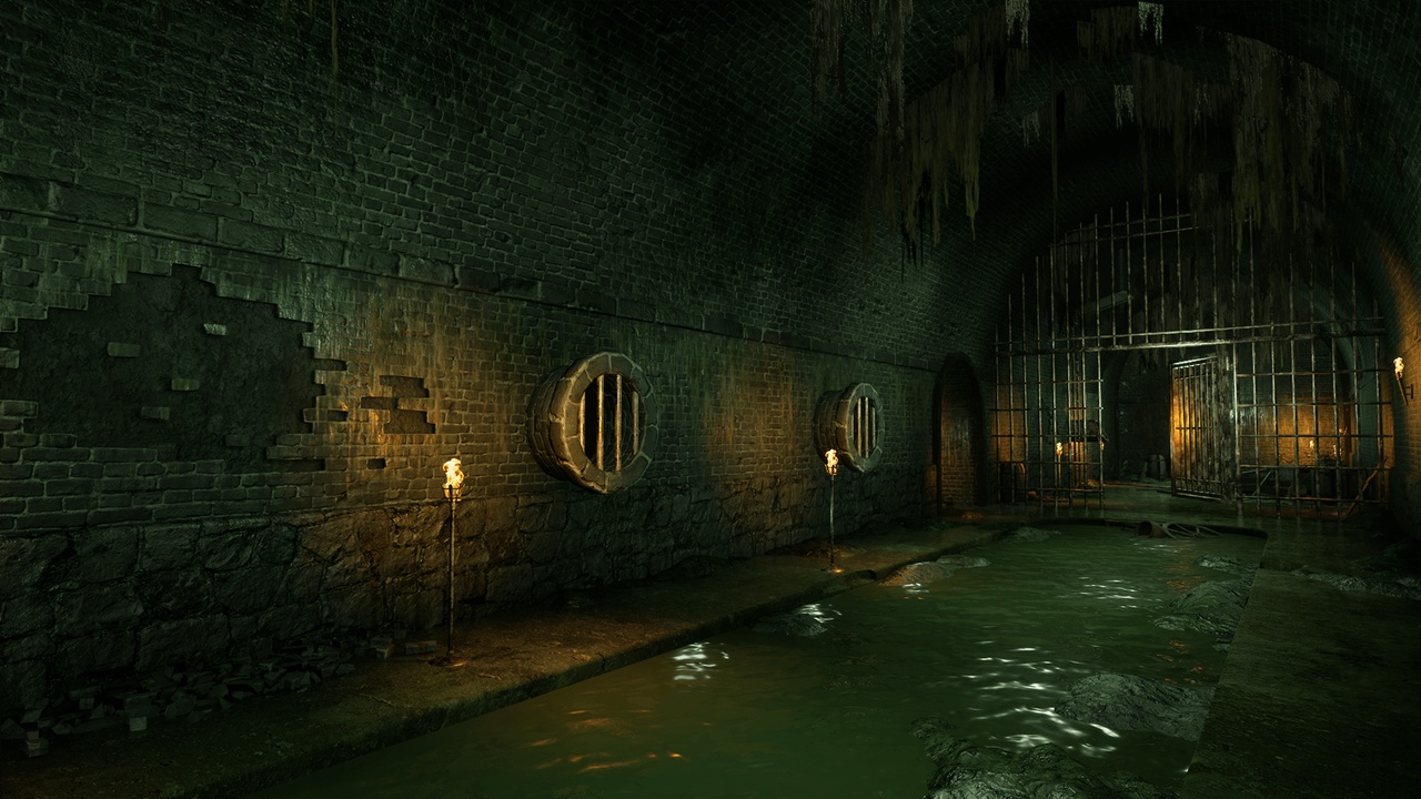 Medieval Sewer Dungeon