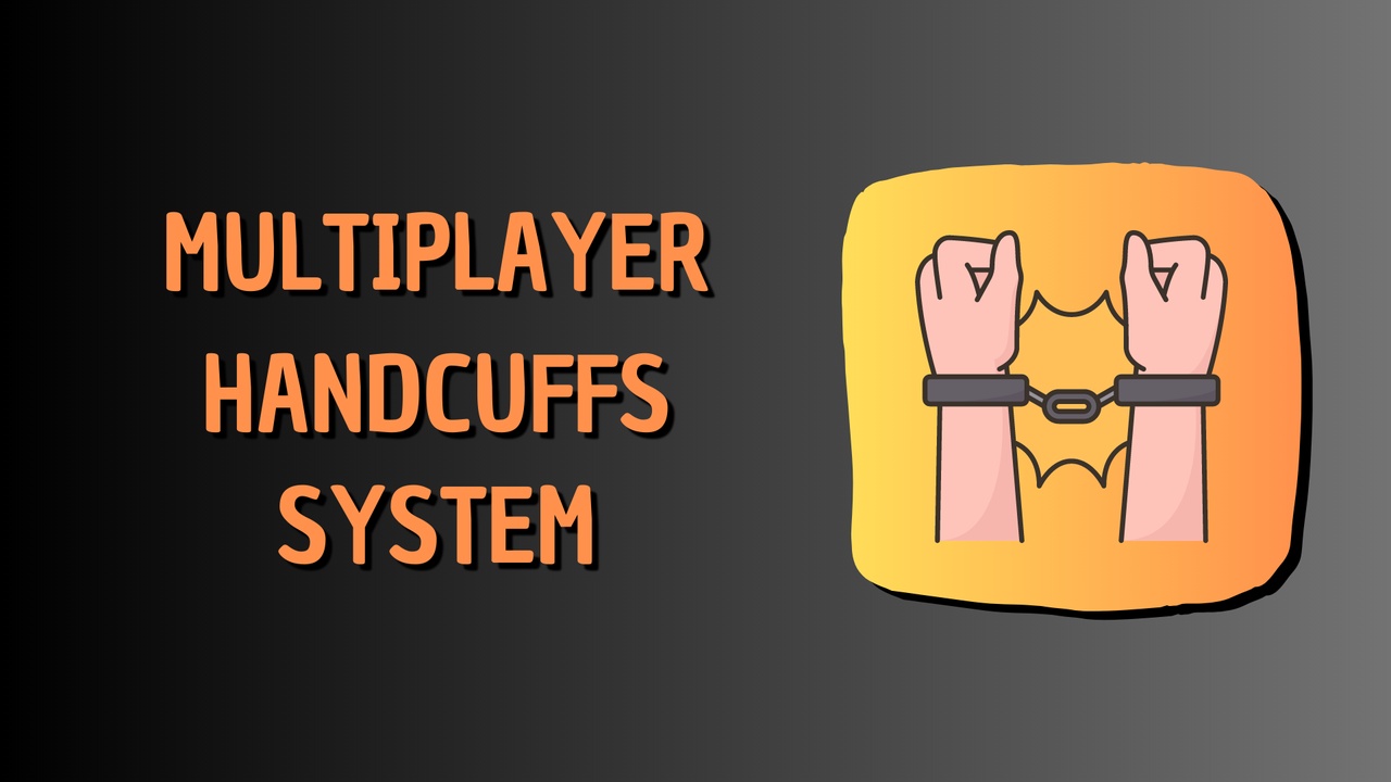 Media 1 for listing Multiplayer Handcuffs System