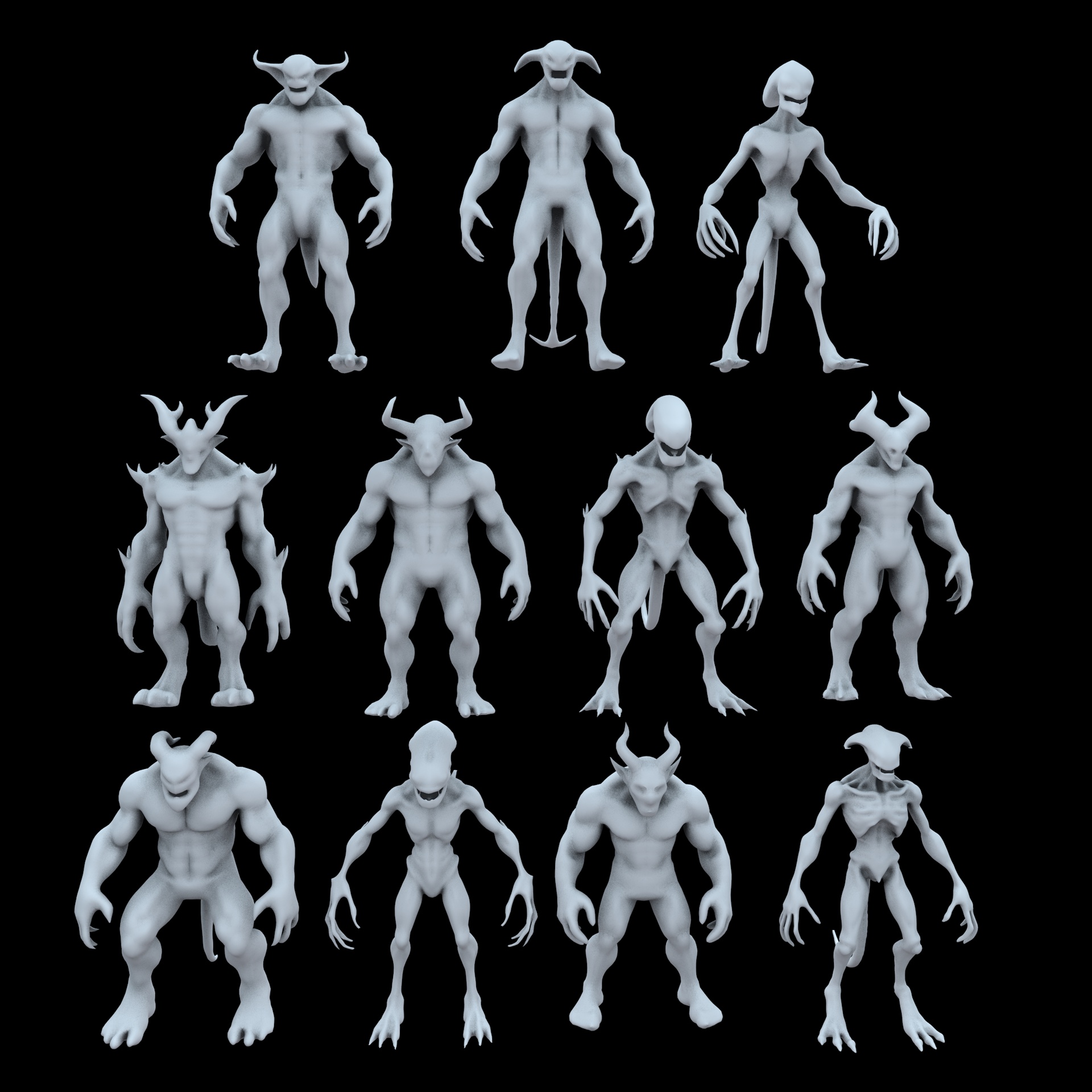Media 1 for listing Primal Demons IMM Brush for Zbrush