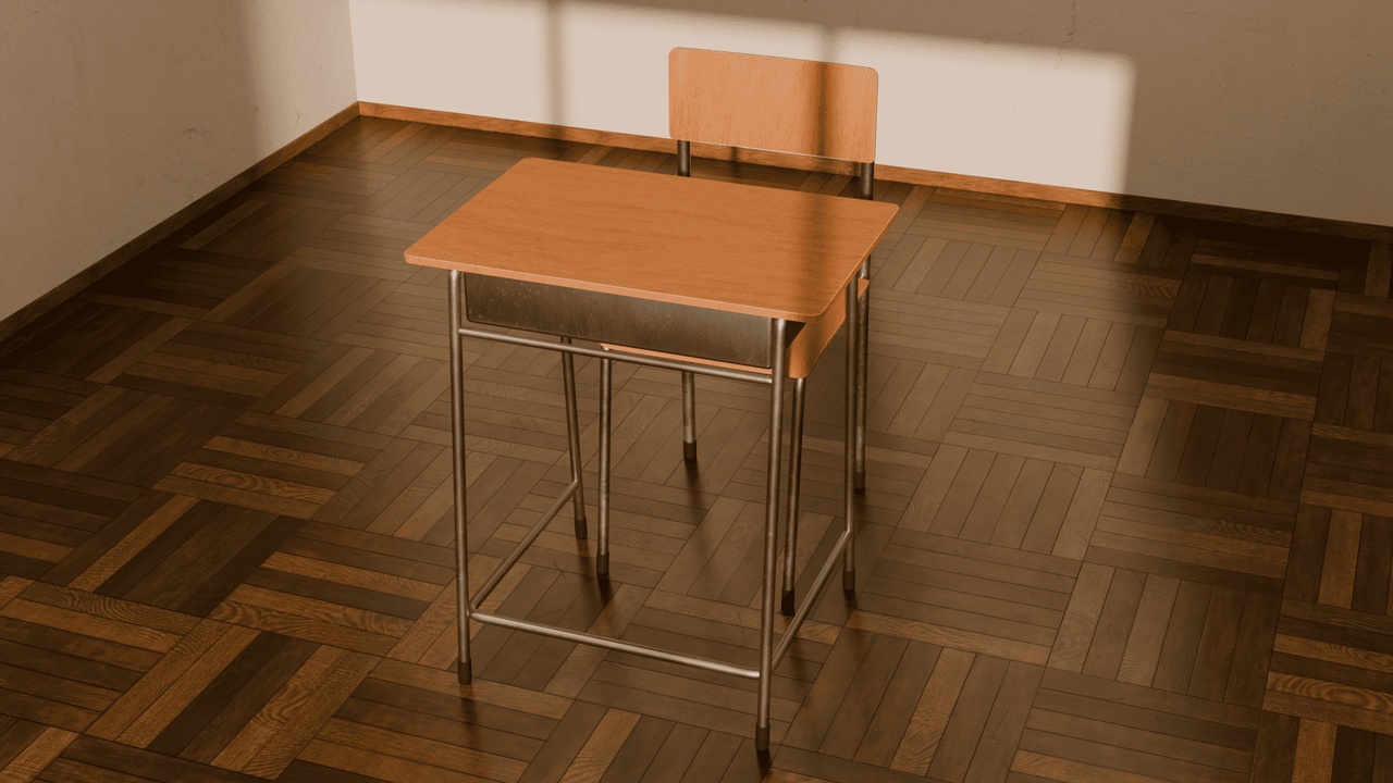 Media 1 for listing Versatile 3D School Chair and Desk Set - New and Aged