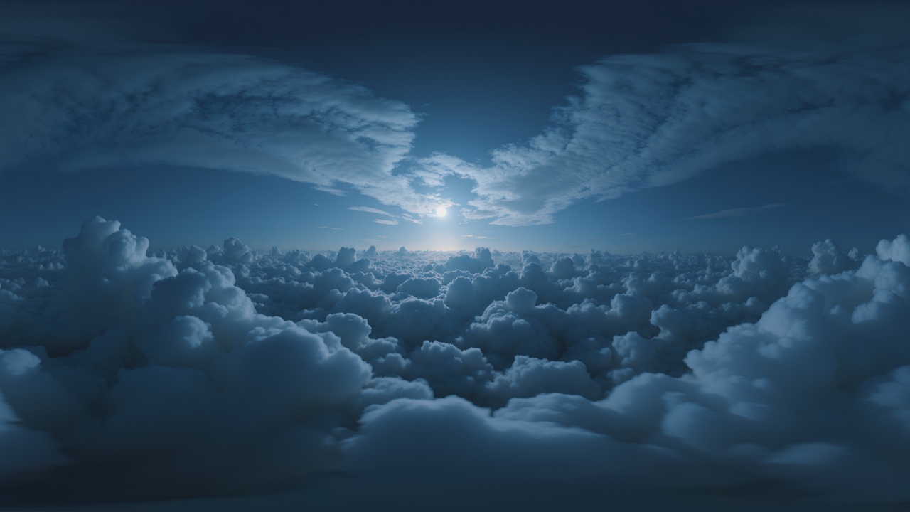商品 HDRI Aerial Nightscape Panoramas 的媒体 1