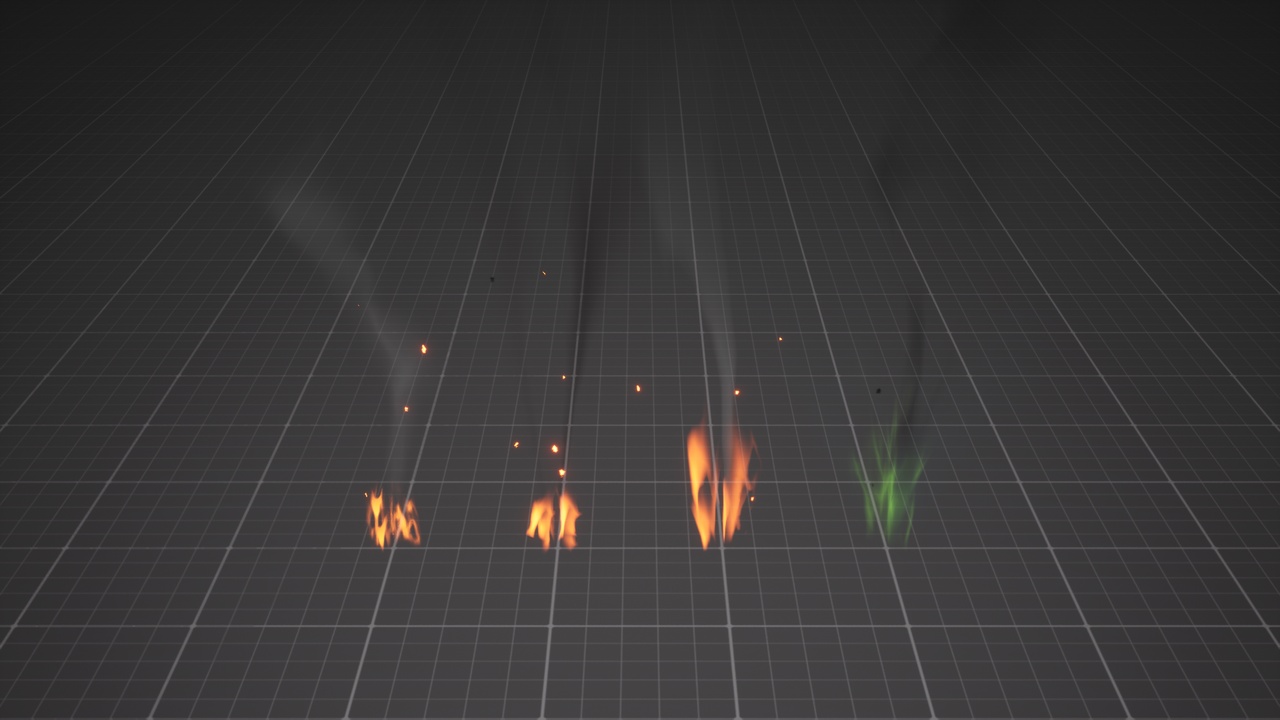 Media 1 for listing Stylized VFX Environment (Fire/Smoke)