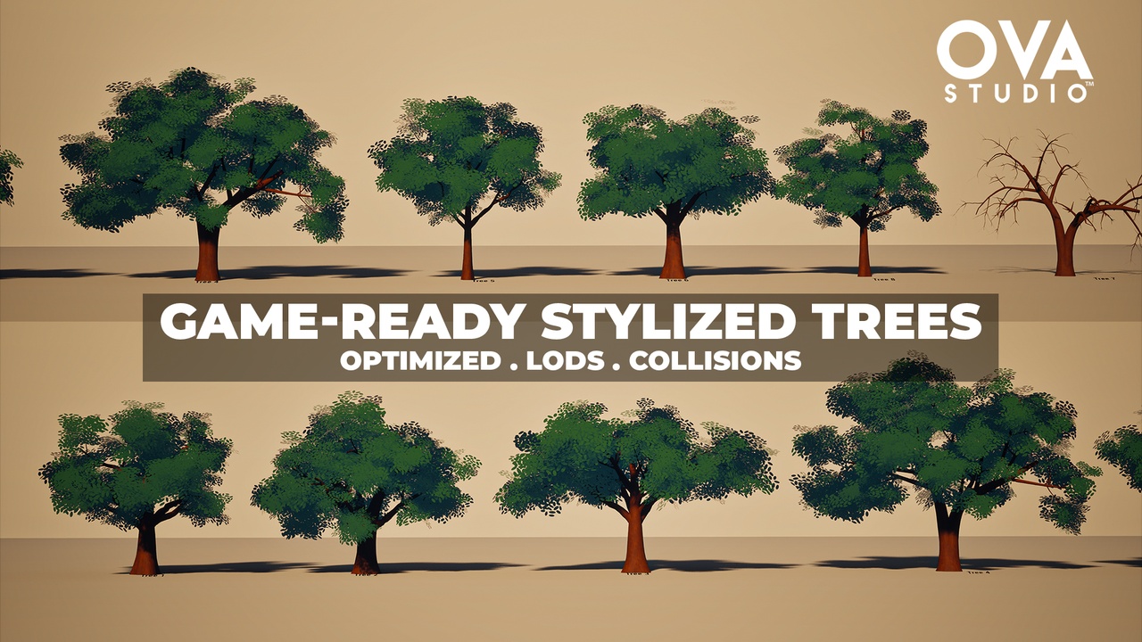 Media 1 for listing Stylized Trees Vol 1