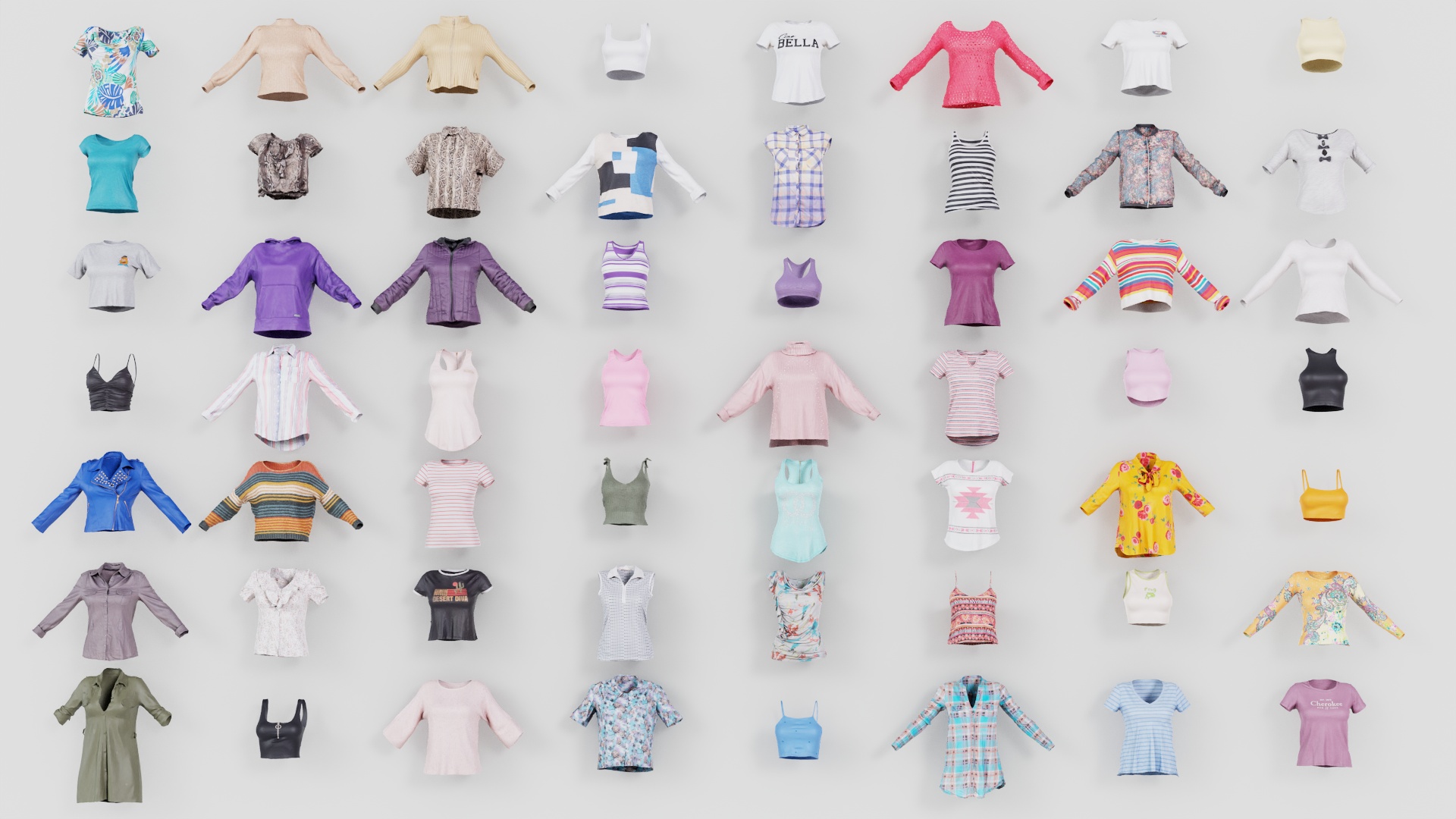 Fab Collection 56 Tops and Jackets Collection | Fab