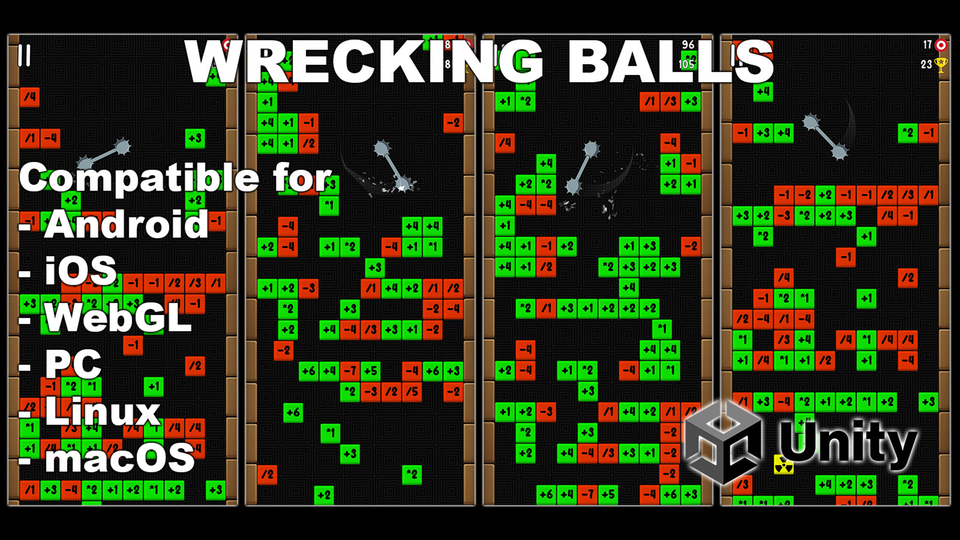 Wrecking Balls - Unity Hyper Casual Game With Ads | Fab