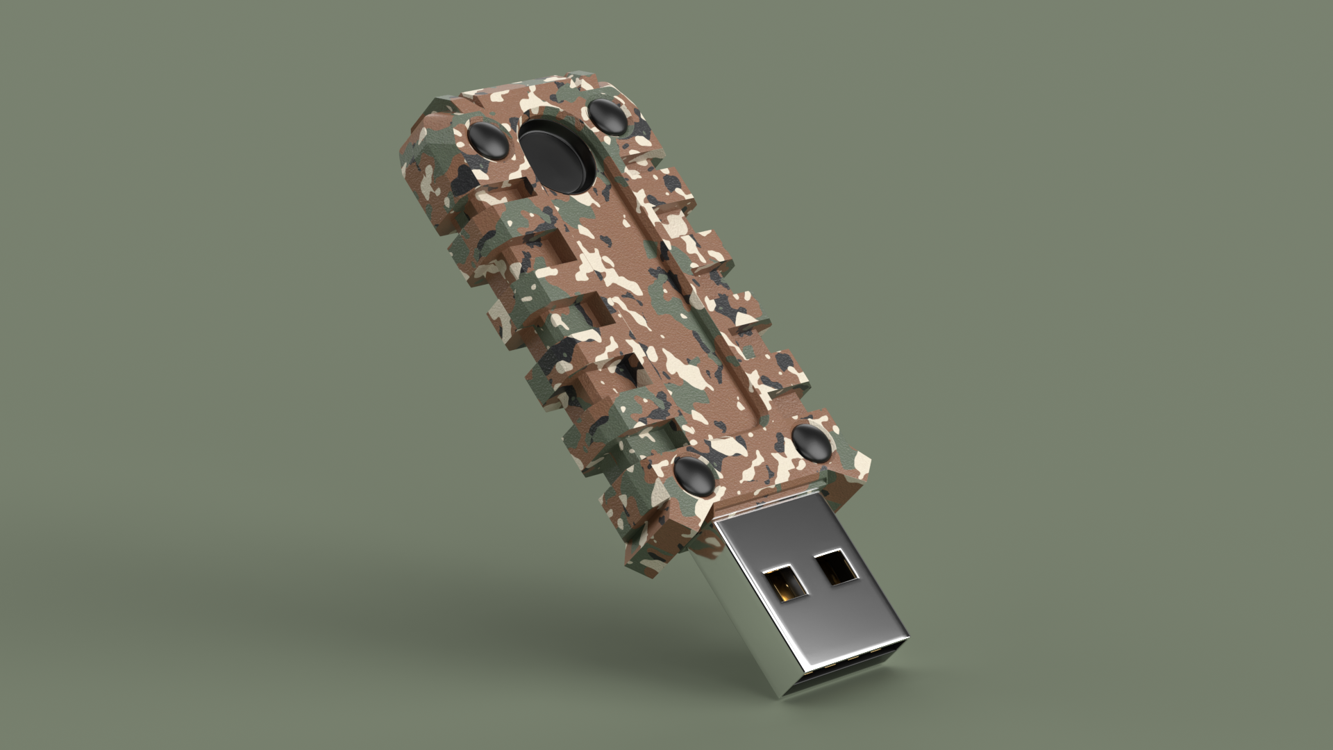 Usb Flash Drive Camouflage | Fab