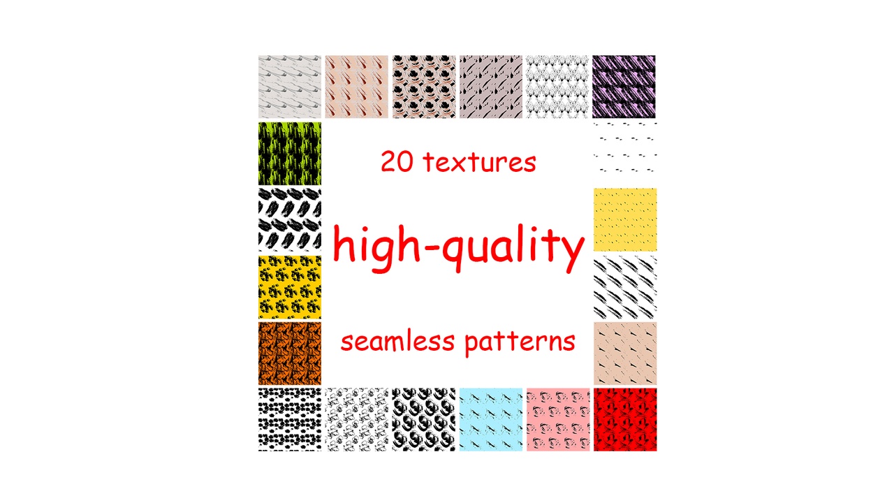 Media 1 for listing Patterns, high-quality seamless textures 1