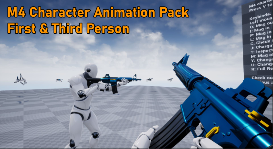 M4 Character Animation Pack | Fab