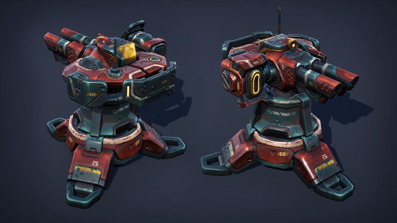 Media 1 for listing Sci-Fi Turret Constructor