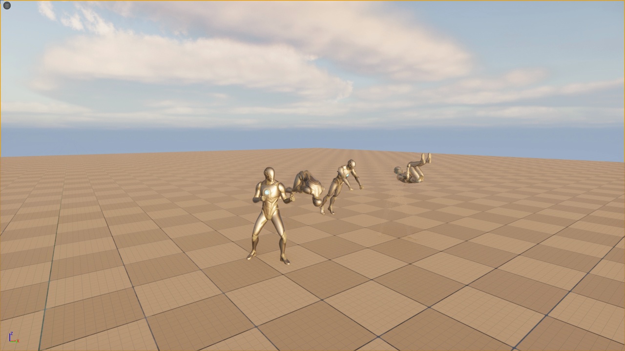 Media 1 for listing Acrobatic Combat Animations