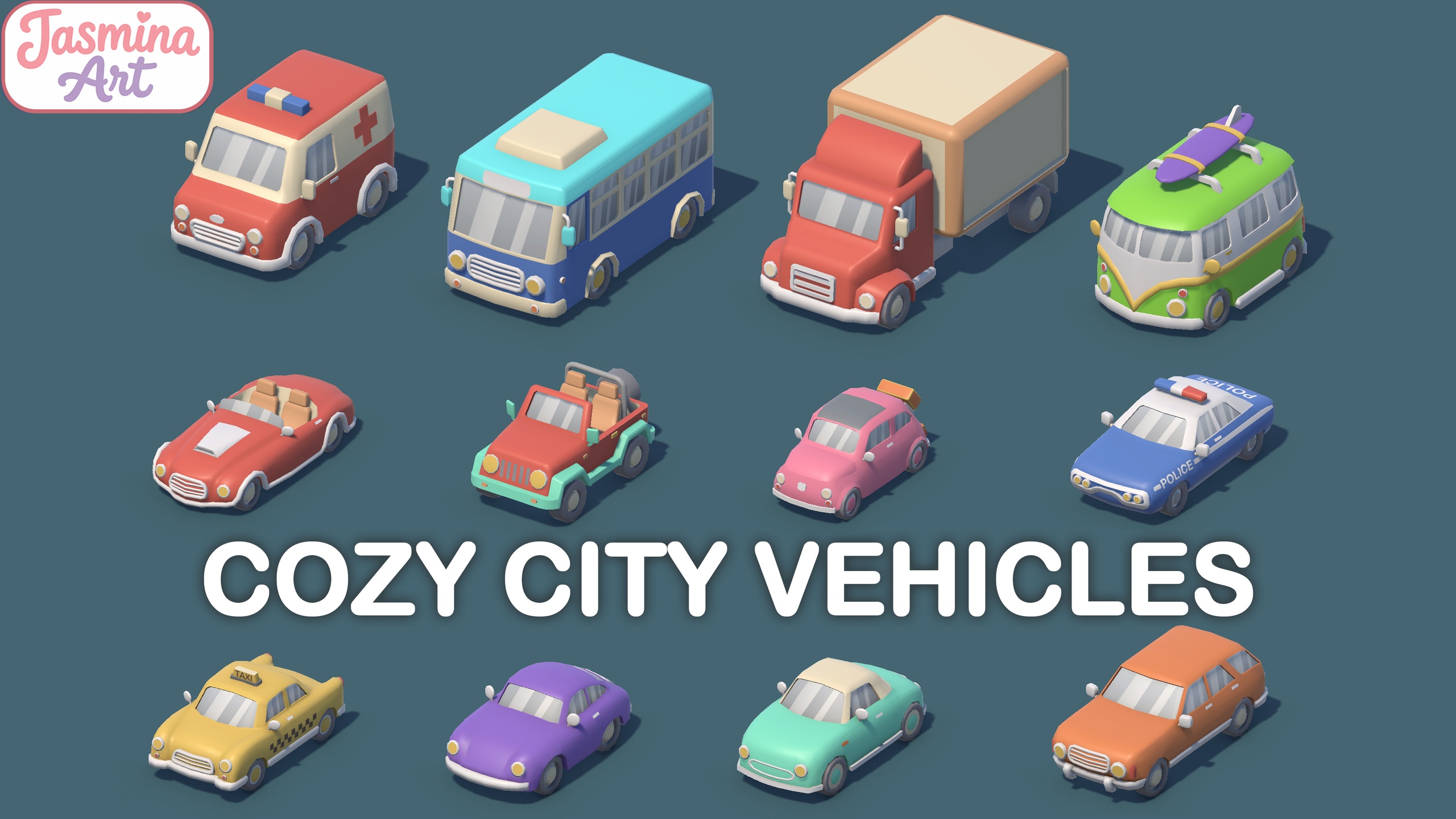 Media 1 for listing Driveable Cozy City Vehicles
