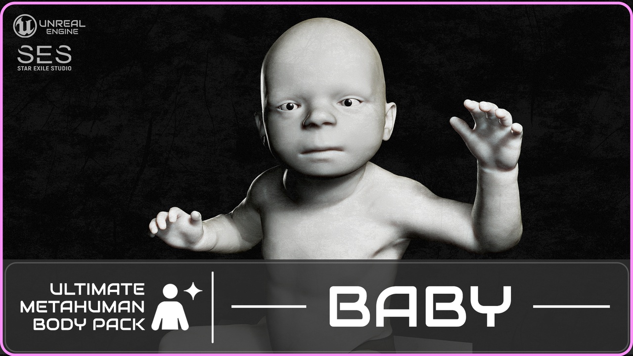 Media 1 for listing Ultimate Metahuman Body: Baby