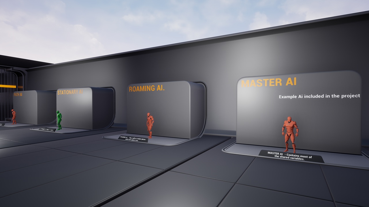 Open World AI Multiplayer Spawn System