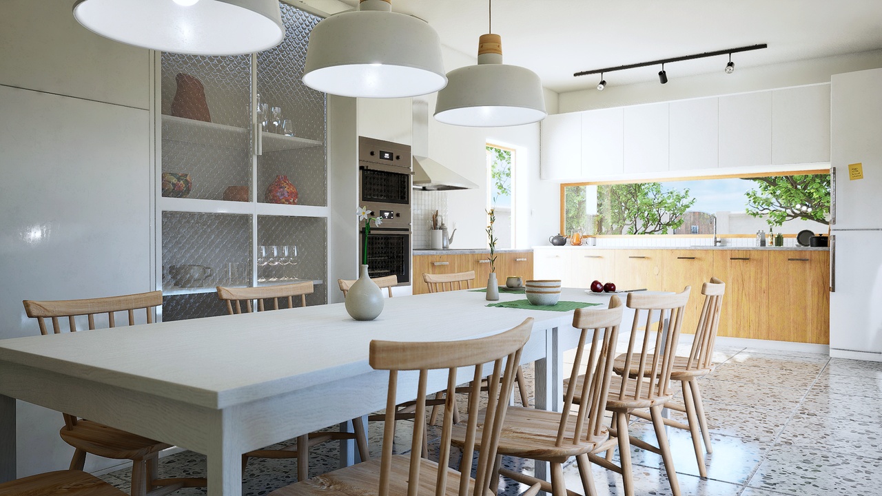 Media 1 for listing White Kitchen Scene
