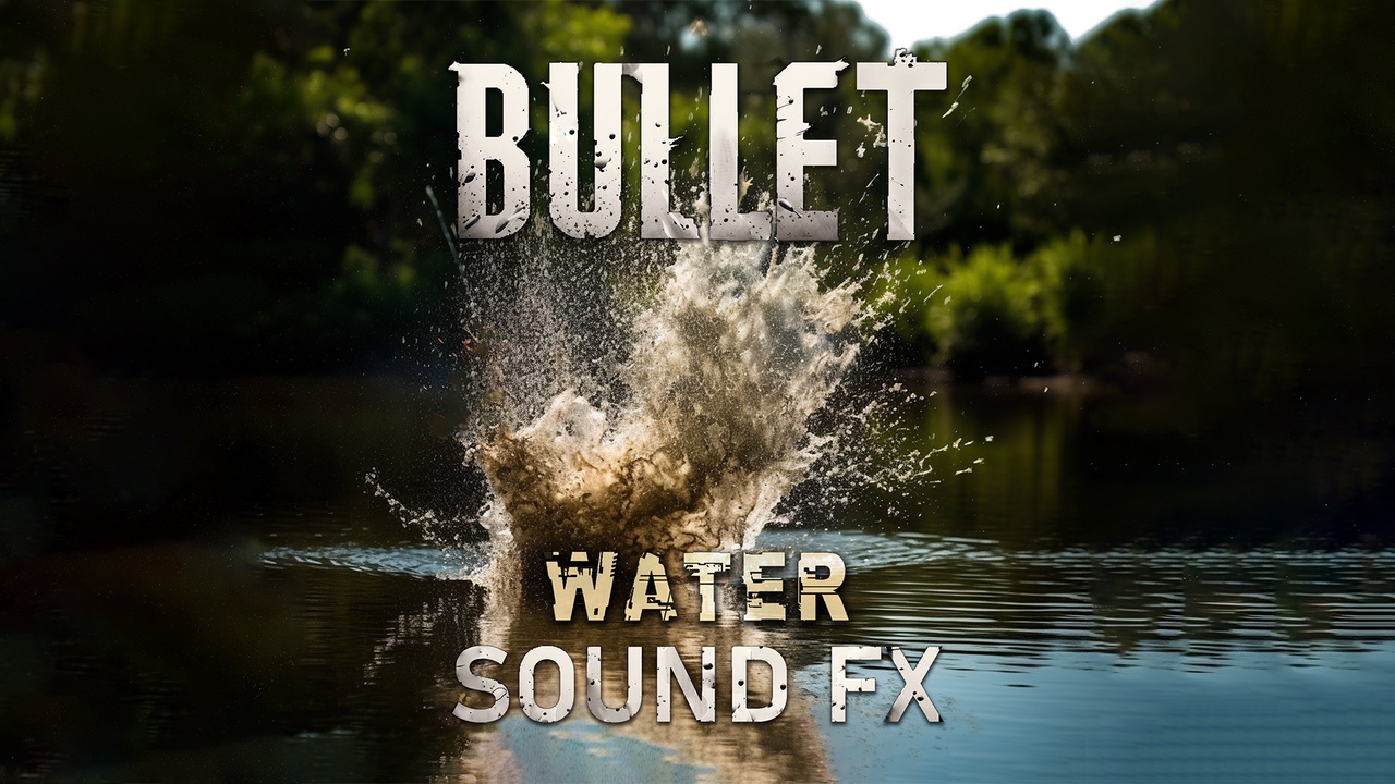Media 1 for listing Bullet Sound FX - Water Bundle
