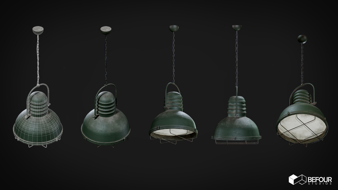 Media 1 for listing Industrial Lamp