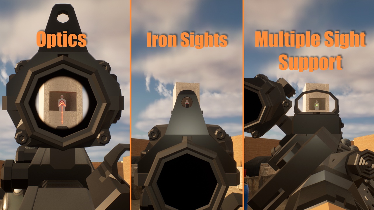 Media 1 for listing Procedural FPS Animation Bundle – PWAS V2 + PFCS